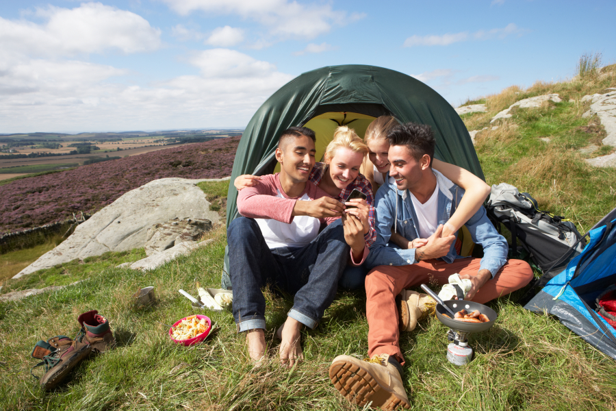 camping en famille 